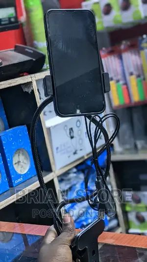 Professional Live Stream Phone Holder With Ring Light