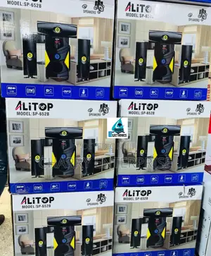 Alitop Subwoofer 3 Speakers Mziki Mzuri Usio Na Kelele