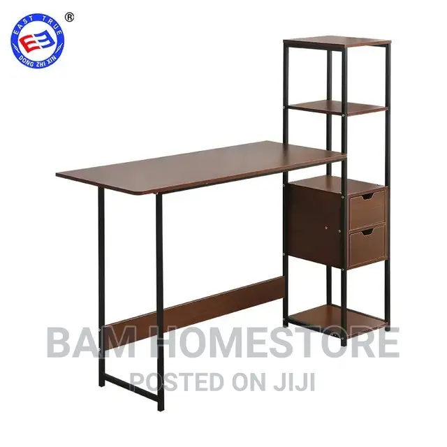 Laptop/ Computer Table With Shelves