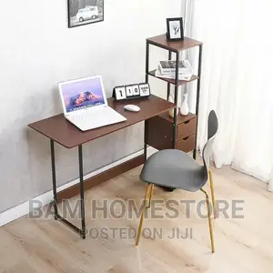 Laptop/ Computer Table With Shelves