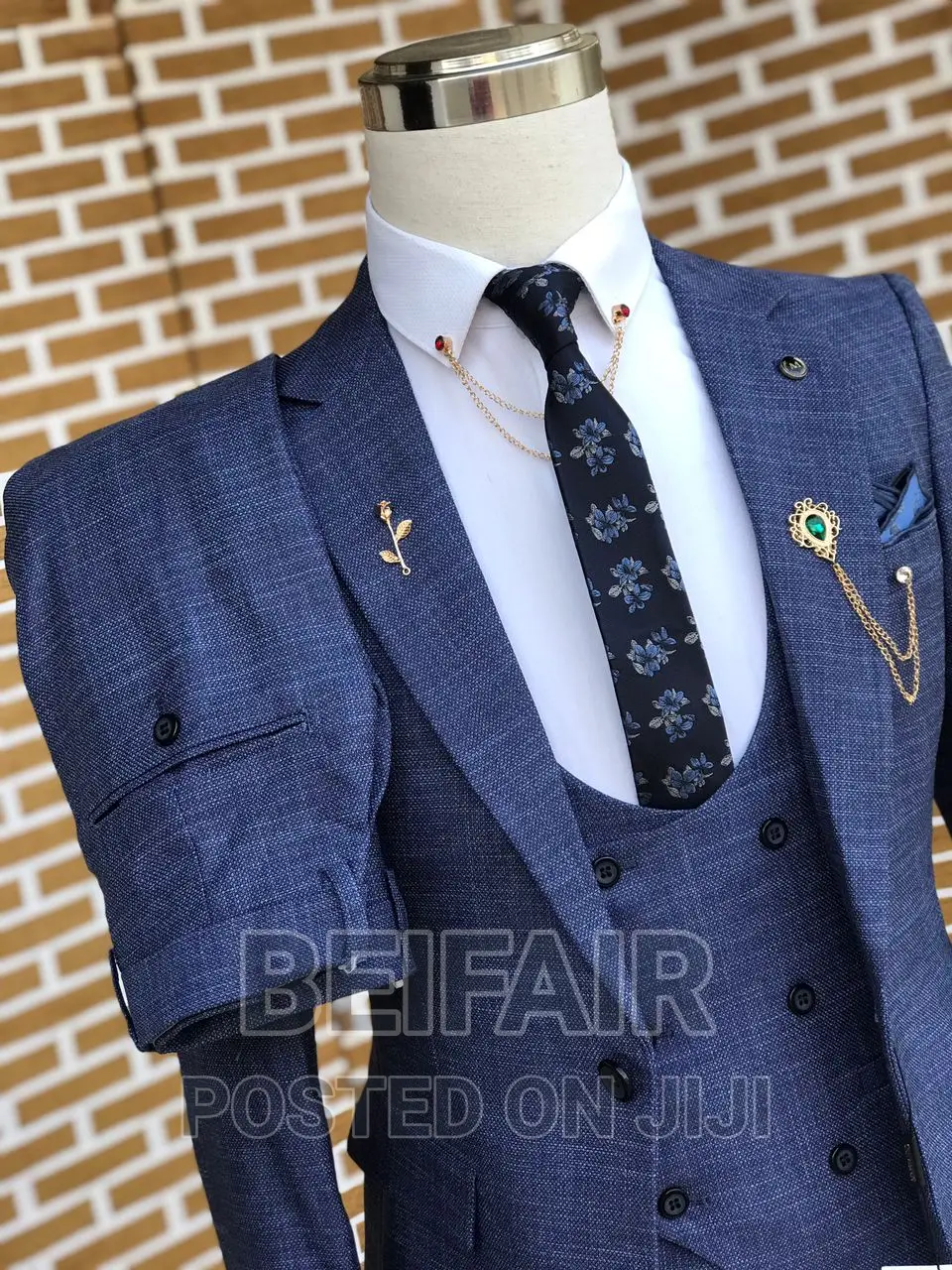 Suti Za Kiume | Blue Suit | Men's Suits