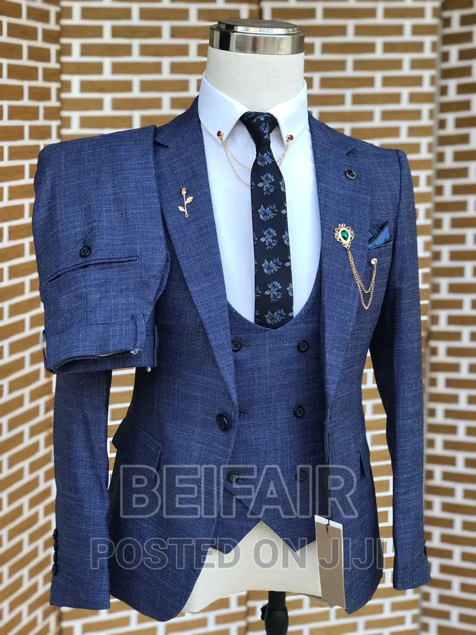 Suti Za Kiume | Blue Suit | Men's Suits