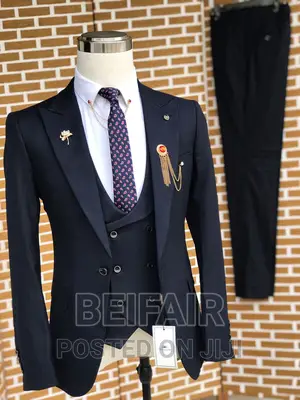 Suti Nyeusi Za Kiume | Men's Black Suits