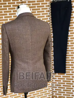 Suti Za Kiume | Men's Suits | Brown and Dark Blue