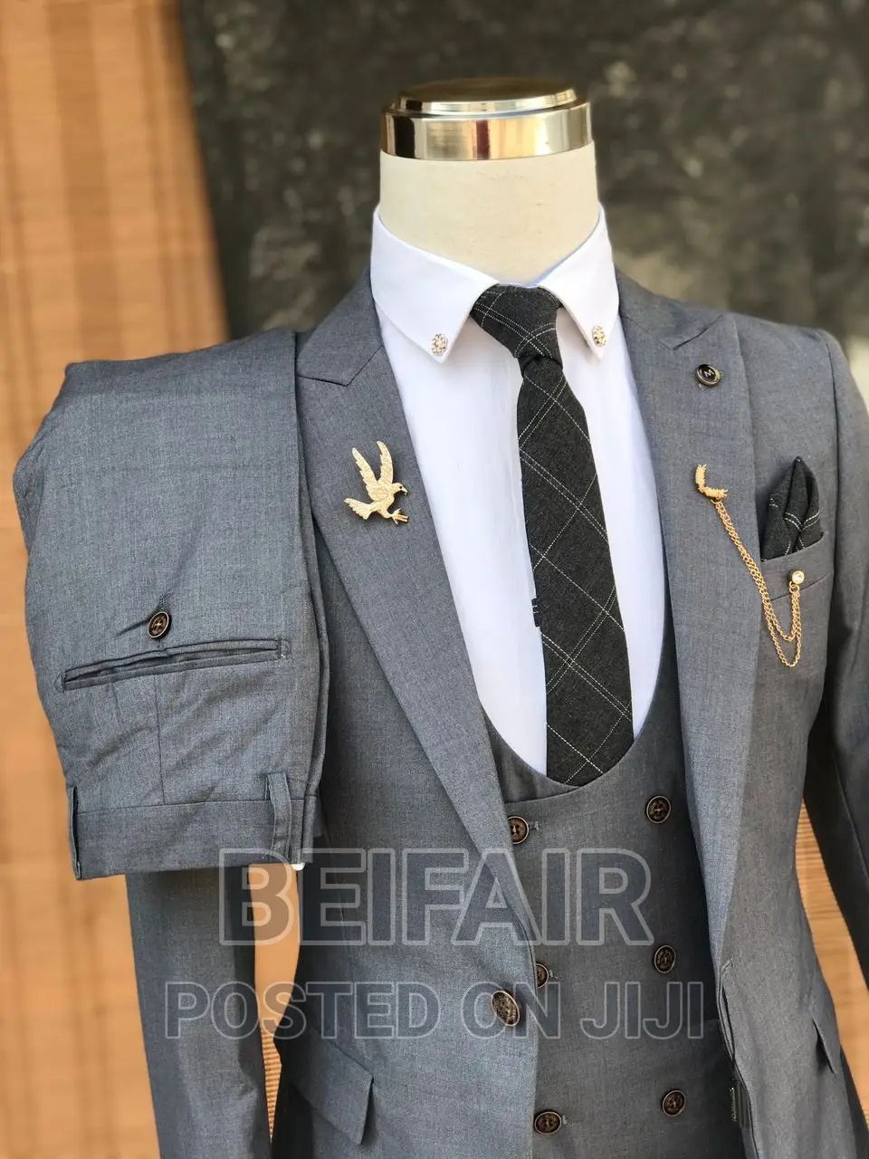 Suti Za Kiume | Men's Suits | Gray Suits | Kijivu