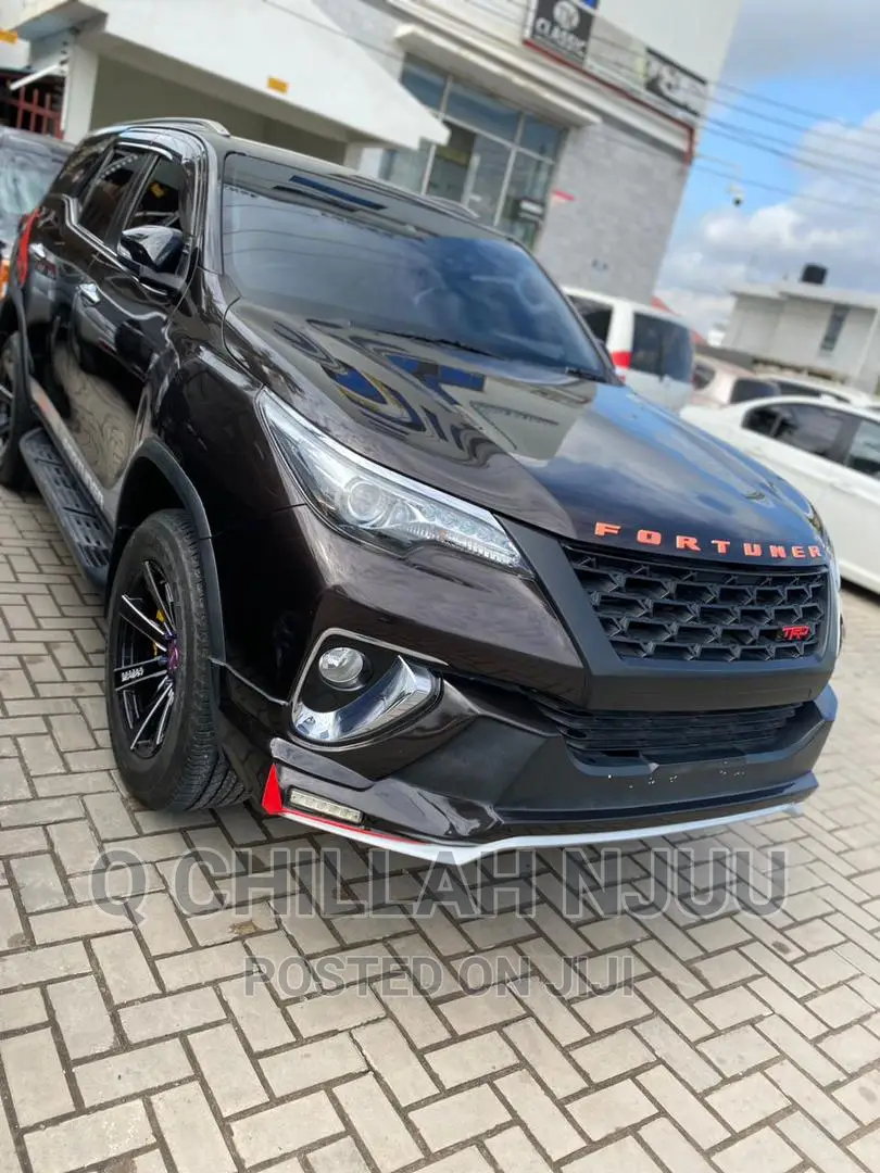 Toyota Fortuner 2016 Matt Black