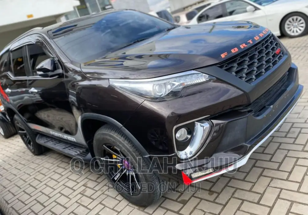 Toyota Fortuner 2016 Matt Black