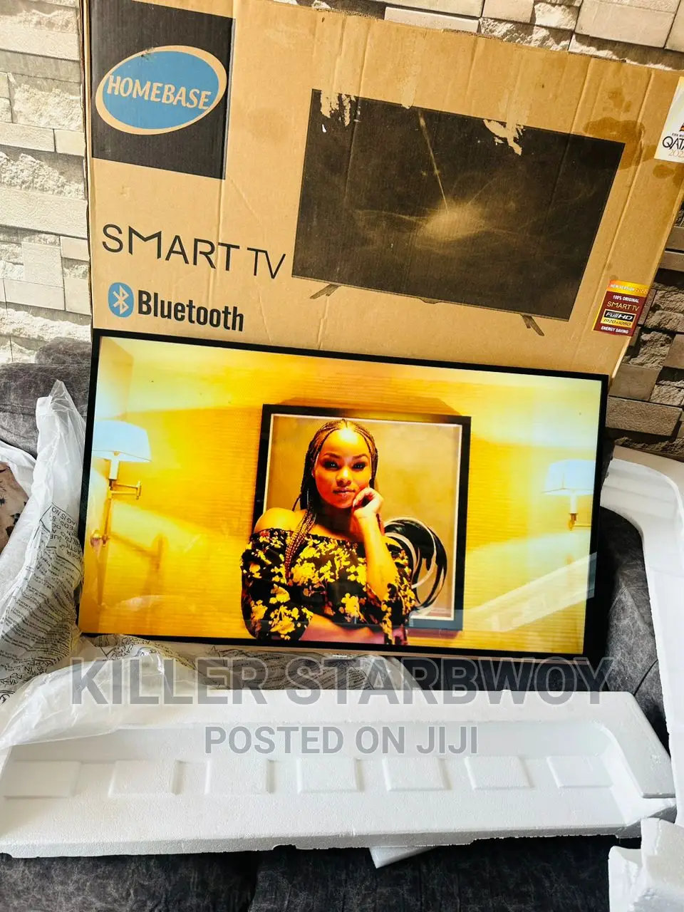 Tv Home Base Inchi 43