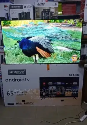 Aborder 65 Inches Smart Android Ultra HD TV