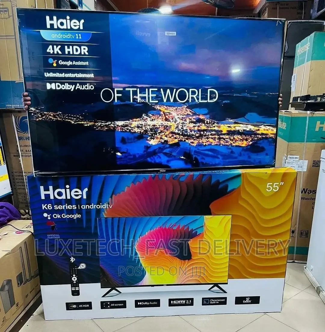 Haier 55 Inches Smart Android Uhd TV