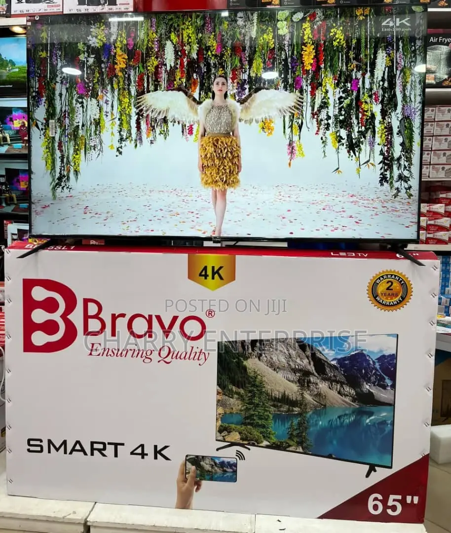 Bravo SMART Tv With Screen Share65 Inch
