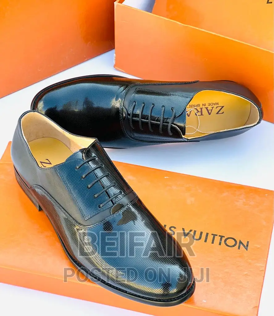 Original Leather Shoes | Viatu Original Vya Kiume | ZARA