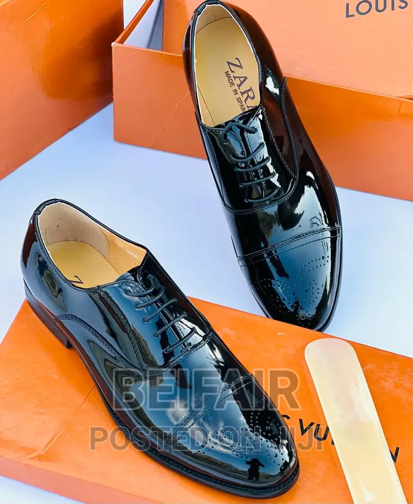 Original Leather Shoes | Viatu Original Vya Kiume | ZARA