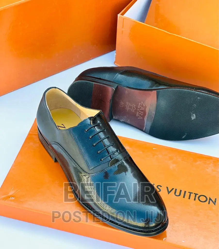 Original Leather Shoes | Viatu Original Vya Kiume | ZARA