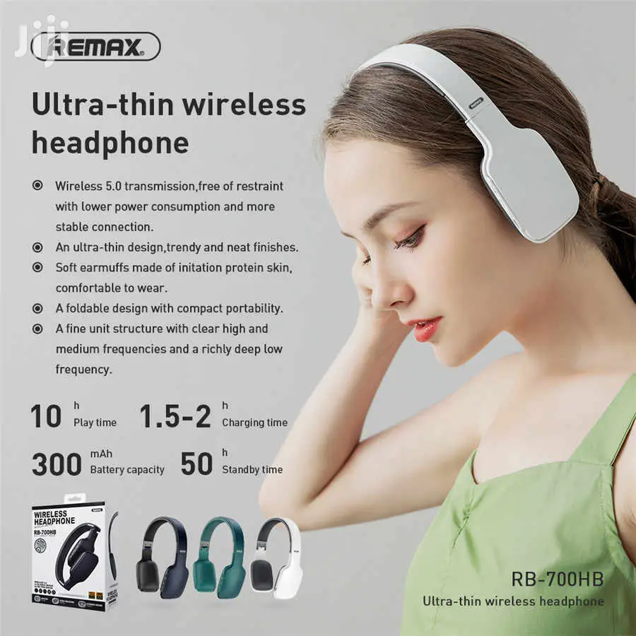Remax Wireless Headphone RB-700HB