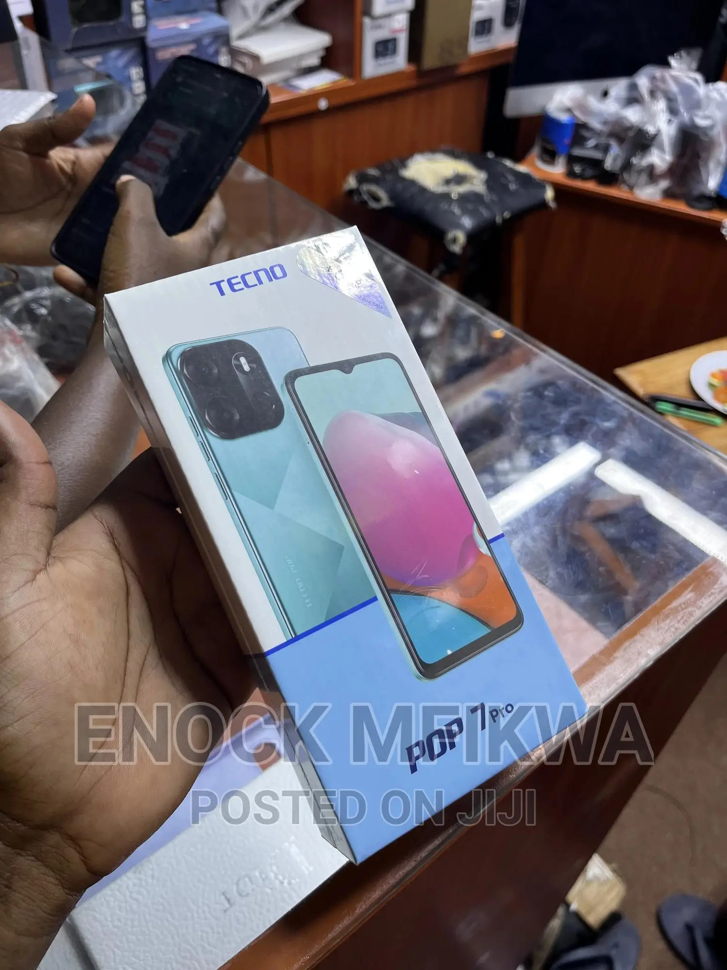 New Tecno Pop 7 Pro 64 GB Black