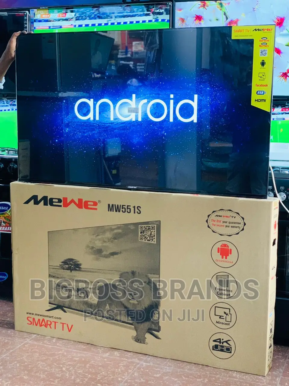 Mewe Smart 55 Inches Frameless