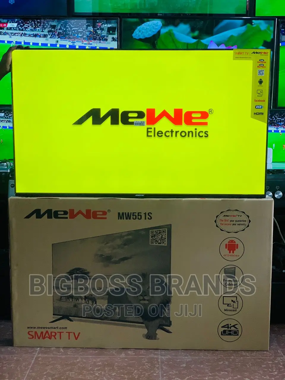 Mewe Smart 55 Inches Frameless