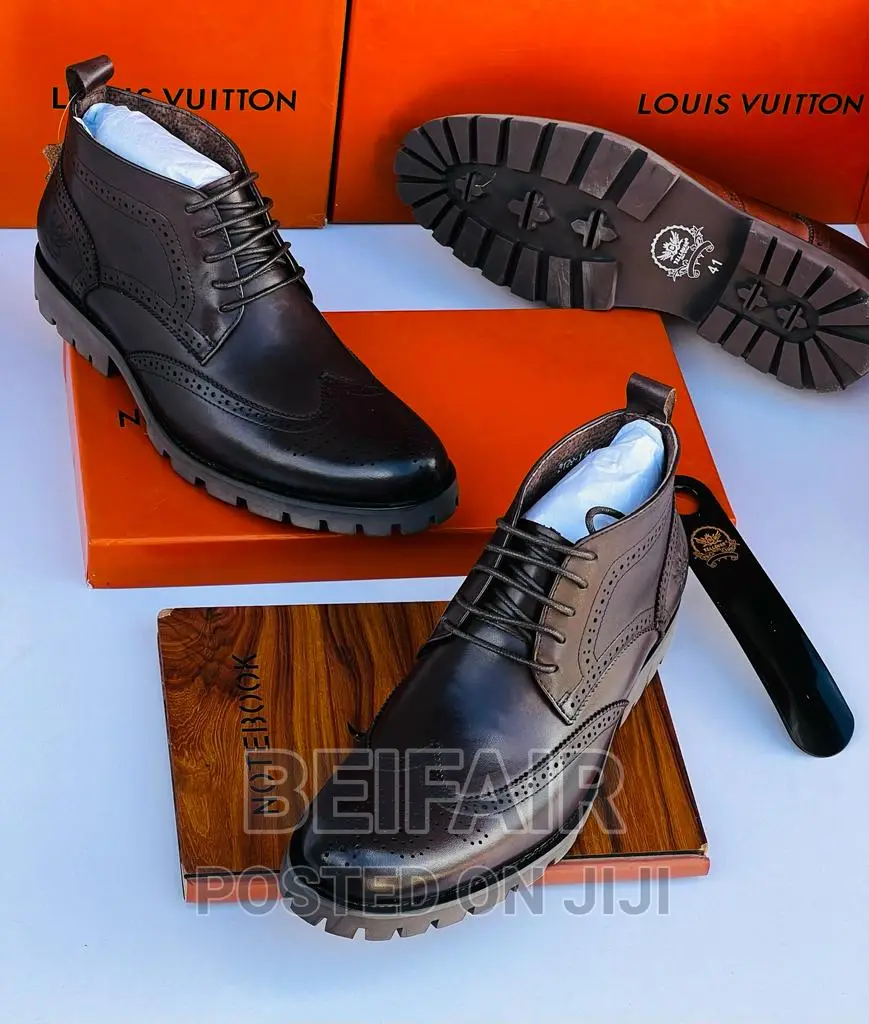 Original Men's Leather Boots | Buti Kiume