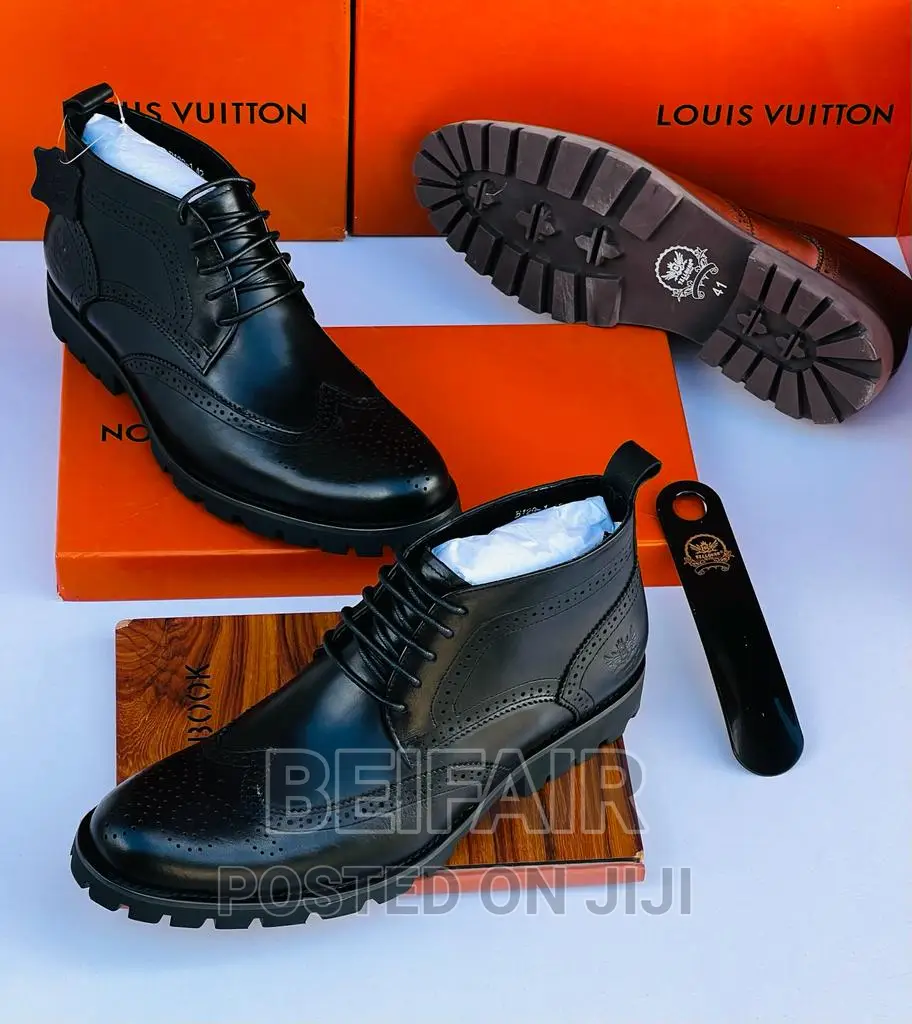 Original Men's Leather Boots | Buti Kiume