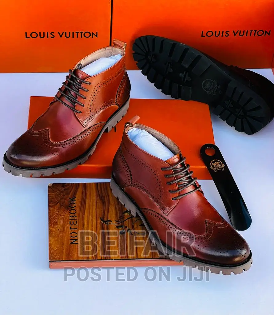 Original Men's Leather Boots | Buti Kiume