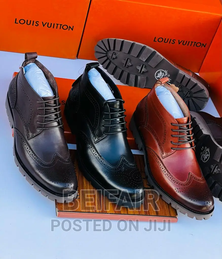 Original Men's Leather Boots | Buti Kiume