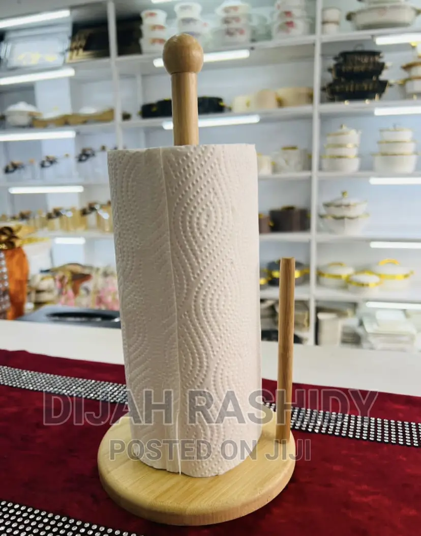 Bamboo Tissue Holder