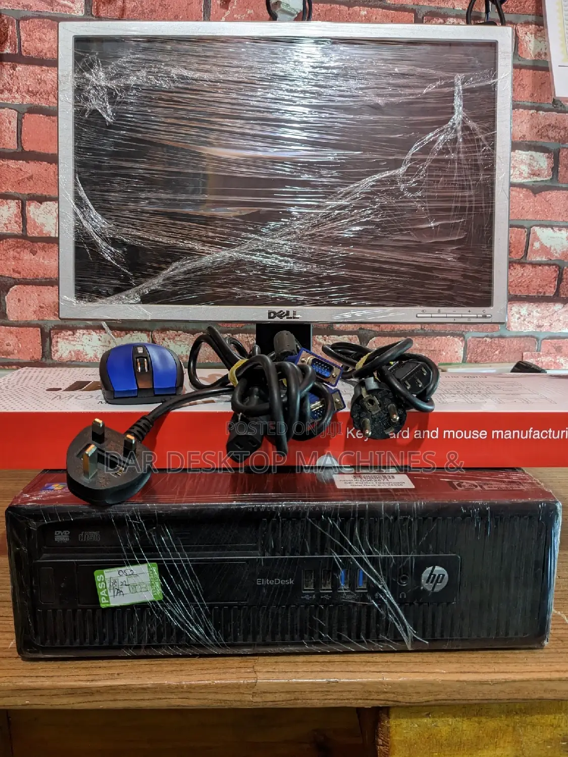 New Desktop Computer HP 4GB Intel Core I5 HDD+SSD 500GB