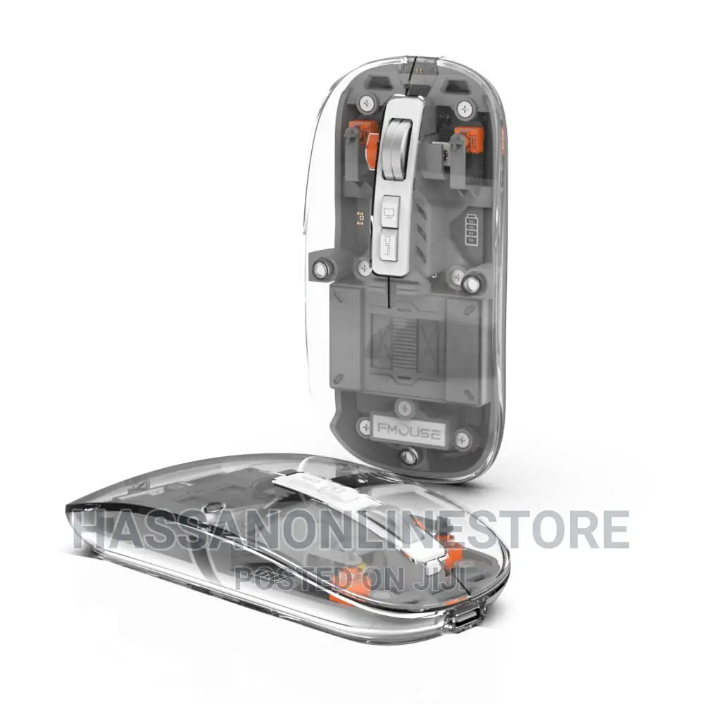 Fmouse M133 Transparent Rechargeable Mouse