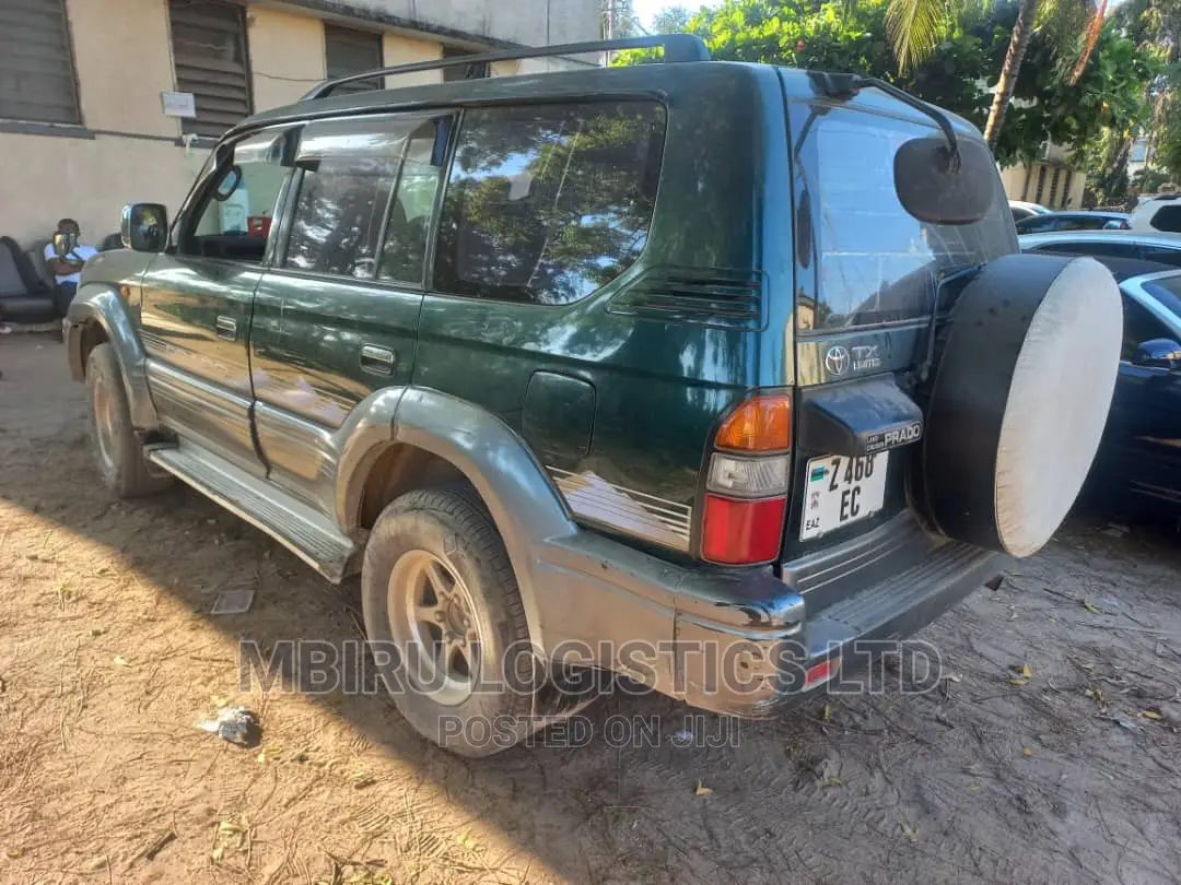 Toyota Land Cruiser Prado 1998 Green
