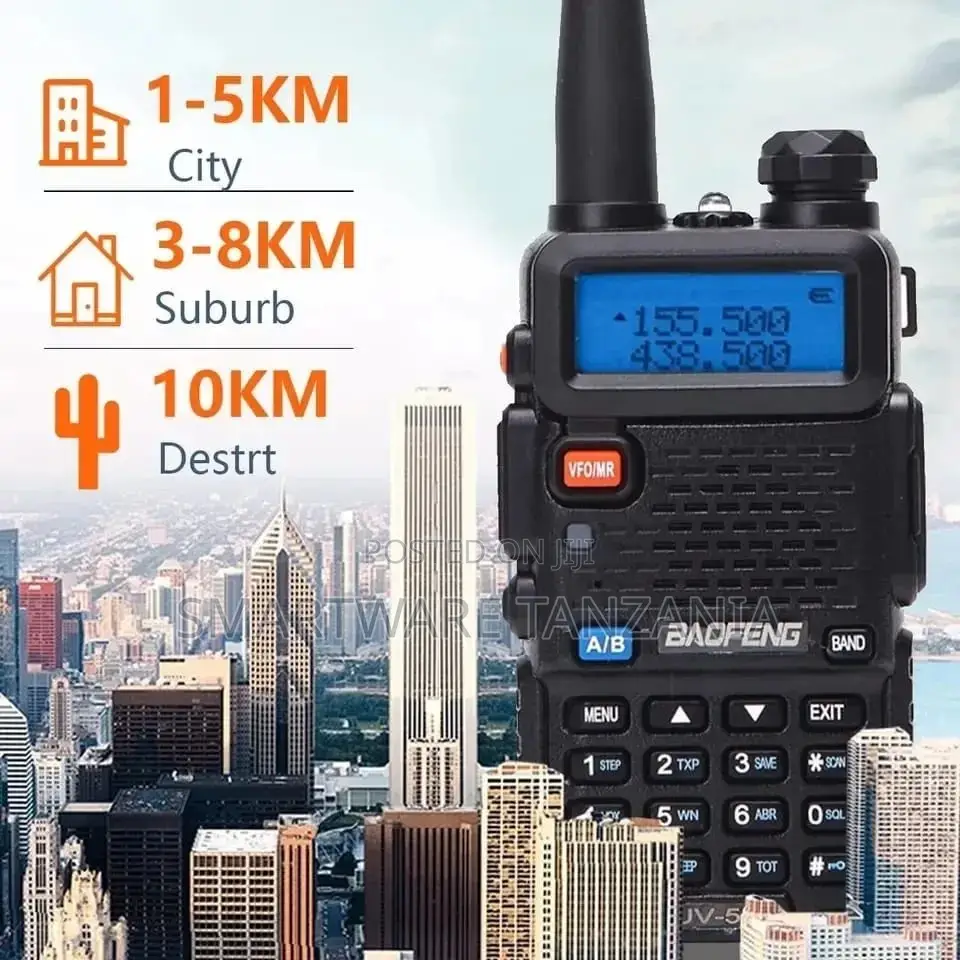 Radio Walkie Talkies Long Range Rechargeable 3800mah Li-ion
