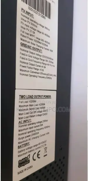 Hybrid MPTT Solar Inverter 2 in 1 Ac/Dc