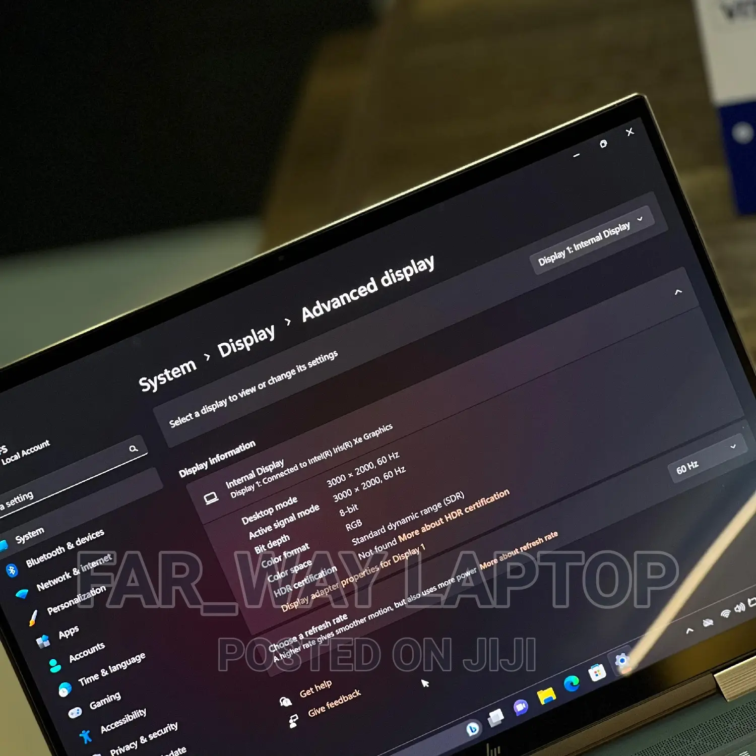 New Laptop HP Spectre 14 16GB Intel Core I7 SSD 512GB