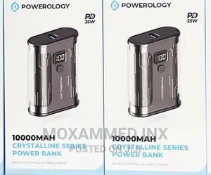 Powerology Crystalline Series Powrbank 35W PD
