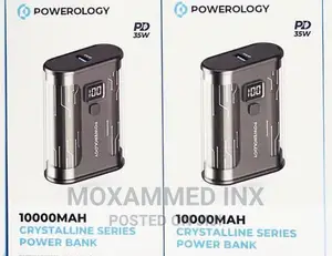 Powerology Crystalline Series Powrbank 35W PD