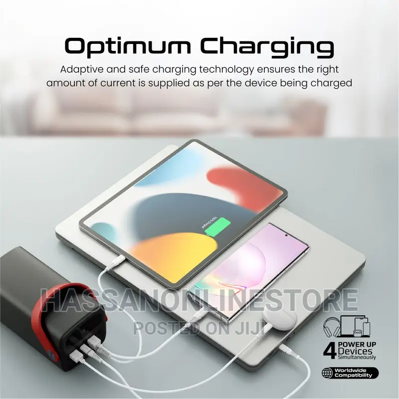 Promate Powermine80 Power Bank With 80000mah Battery, 65W PD