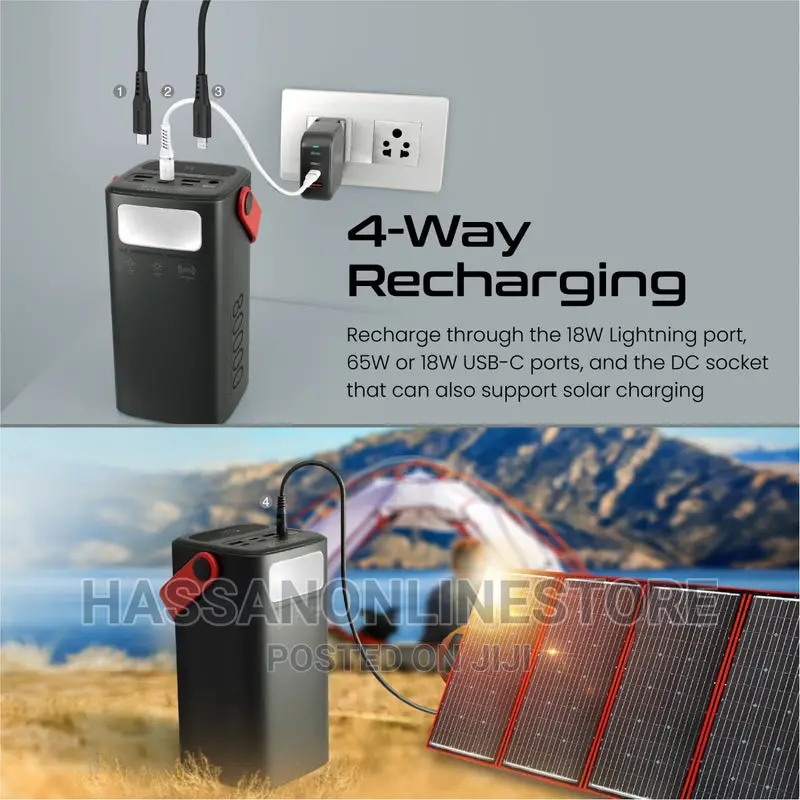 Promate Powermine80 Power Bank With 80000mah Battery, 65W PD