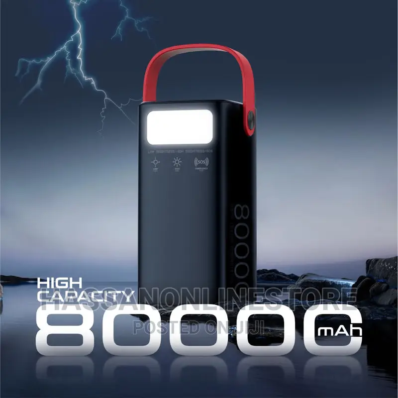 Promate Powermine80 Power Bank With 80000mah Battery, 65W PD