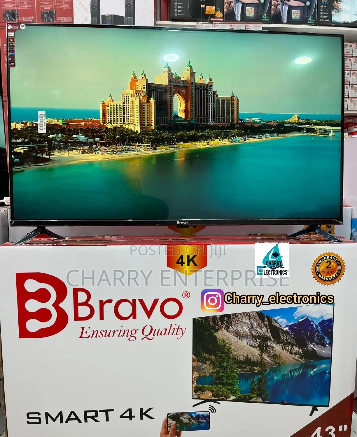Bravo SMART Tv With Screen Share 43 Inch
