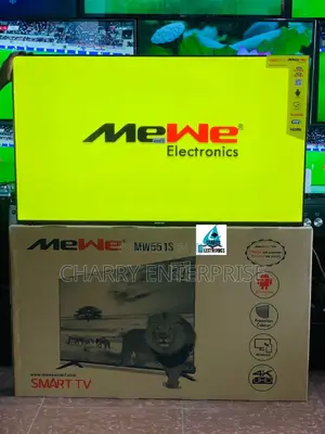 Mewe Smart ANDROID UHD Tv 55 Inch Miracastframeless
