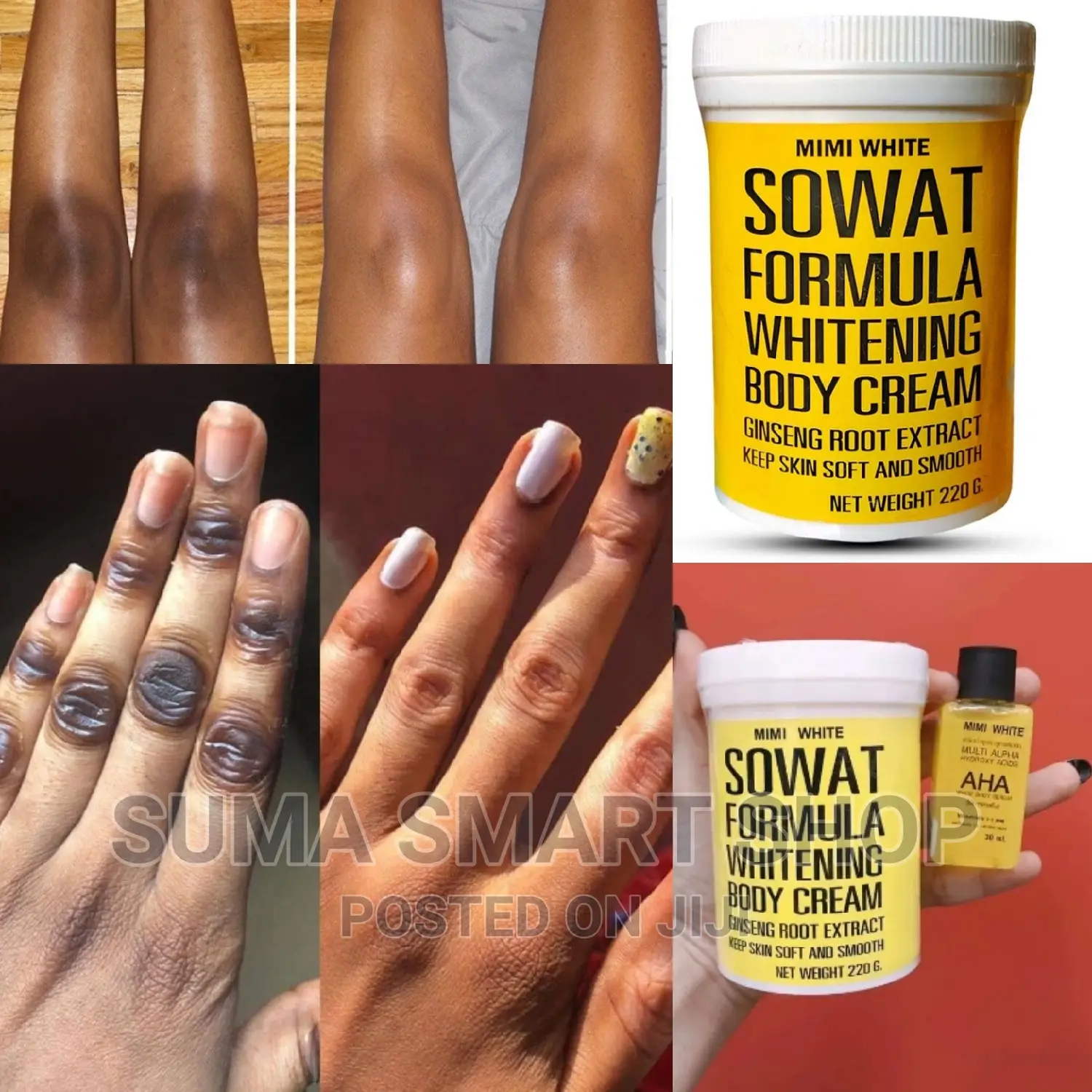 SOWAT Formula Whitening Body Cream .