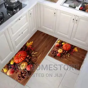 Kitchen Velvet Mats 2 In 1