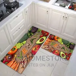 Kitchen Velvet Mats 2 In 1