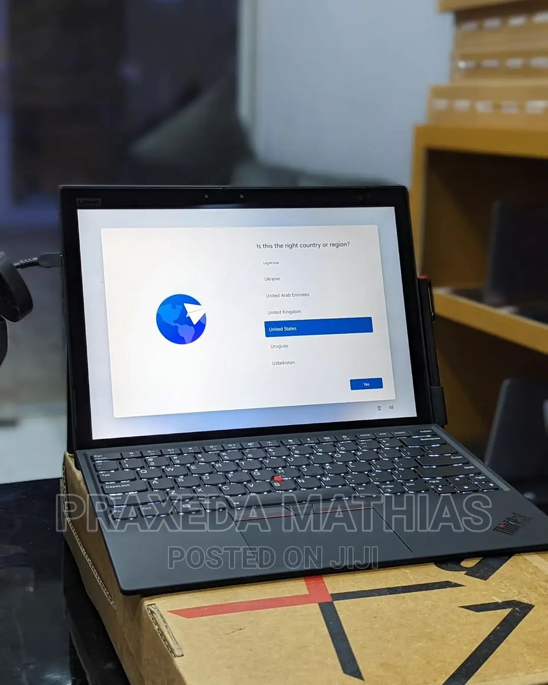 New Lenovo ThinkPad X1 Tablet (3rd Gen) 8GB Intel Core I7 SSD 256GB