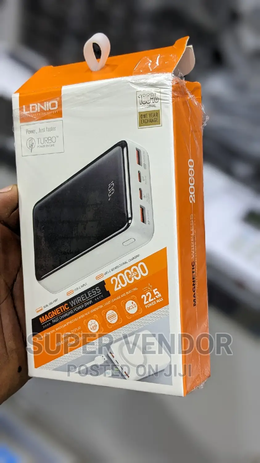 Genuine Wireless Charging Power Bank