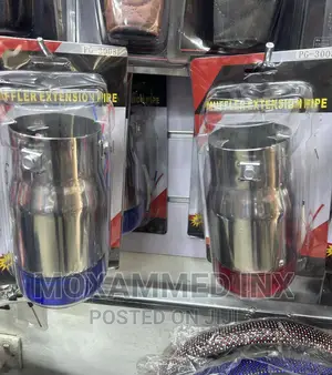 LED Muffler Extension Pipe