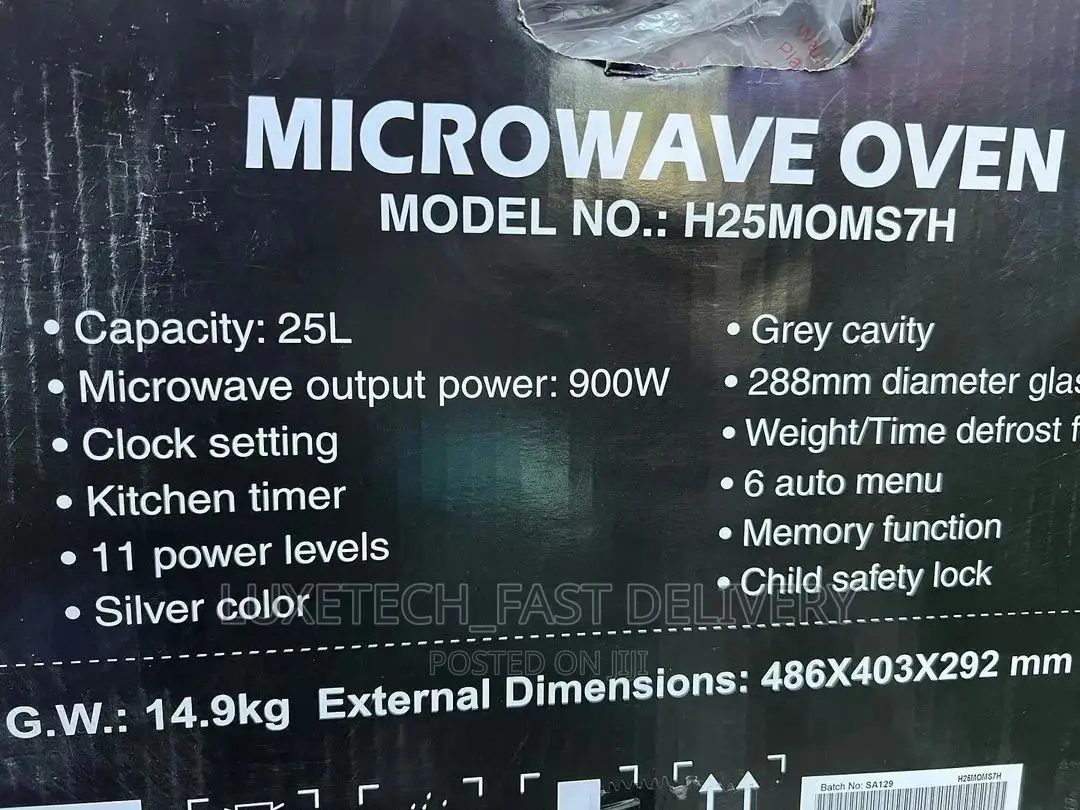 Hisense Digital Microwave Oven 25L