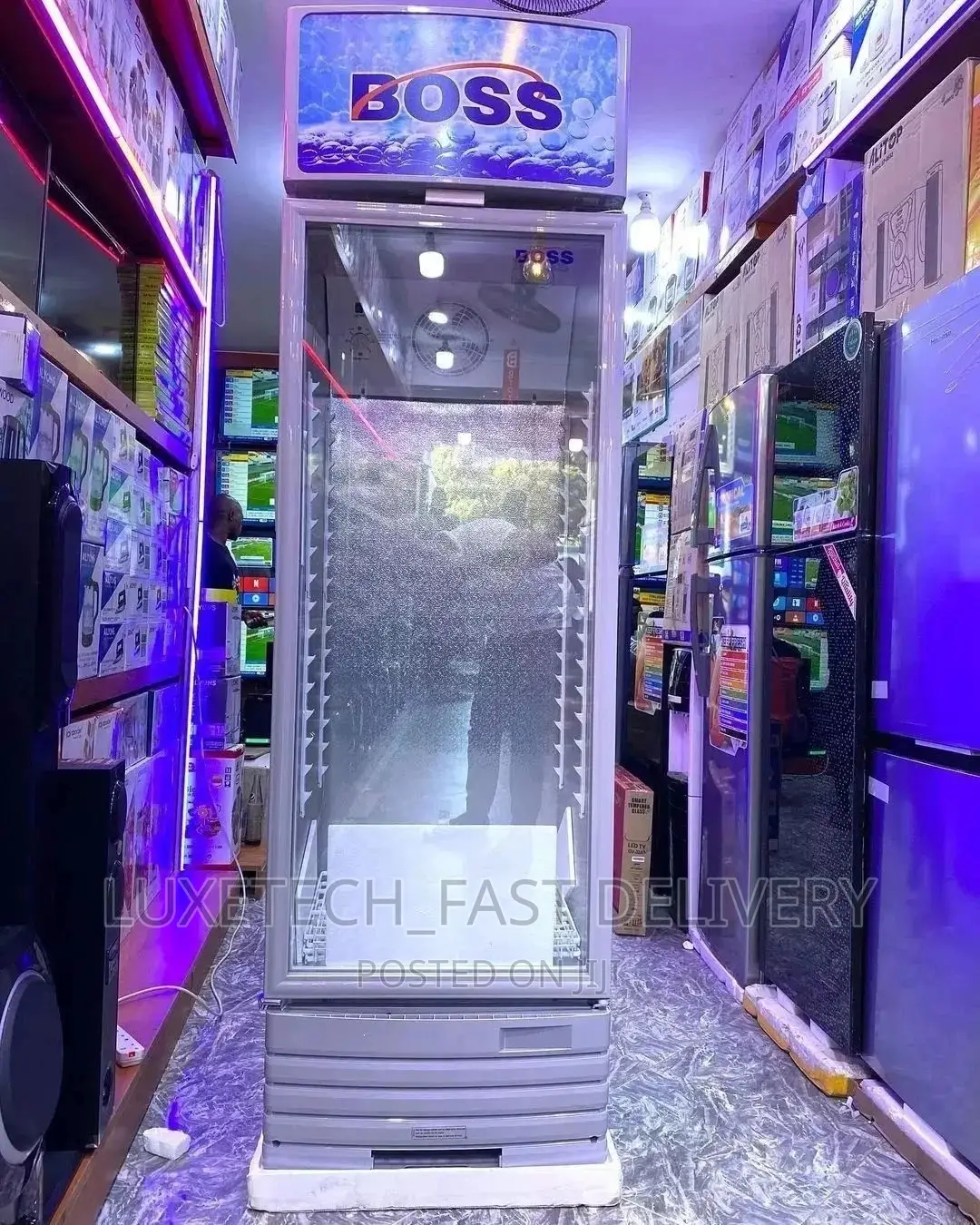 Boss Showcase Fridge 290 Litres