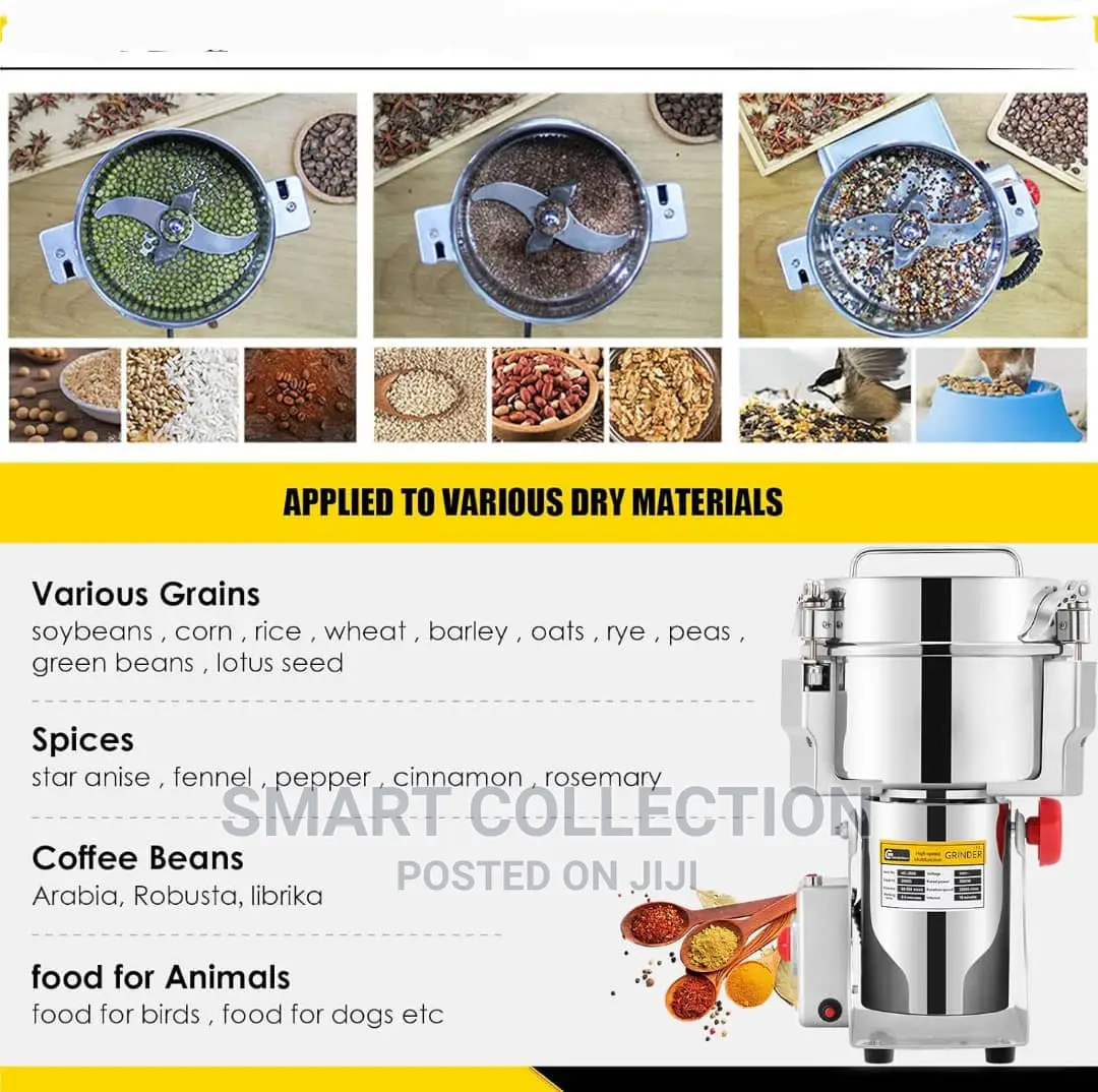 2000g Stainless Electric Grain/Spices Grinder