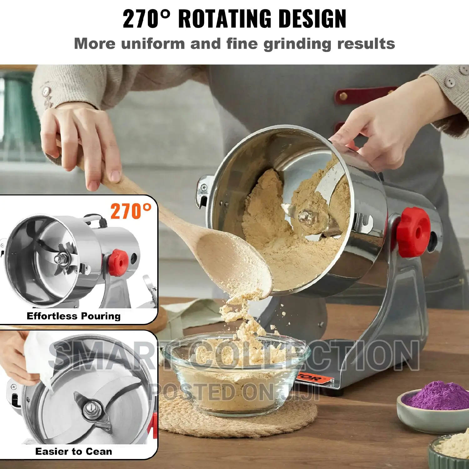 1000g Stainless Steel Mill Grinder